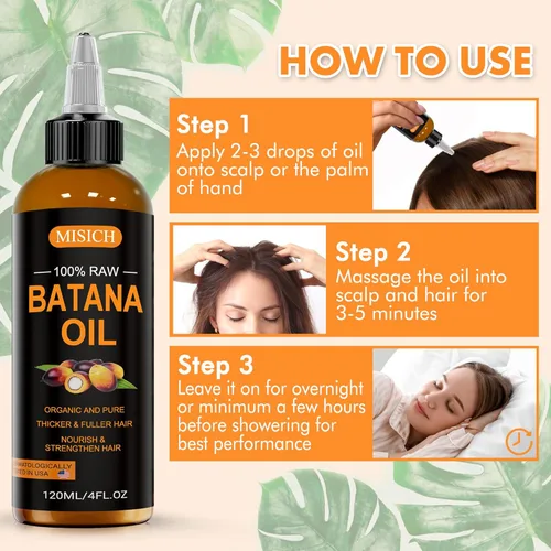 Miniatura 7 de MISICH Dr Sebi - Aceite de batana crudo, 100% natural y orgánico para el crecimiento del cabello, para hombres y mujeres, procedente de Honduras