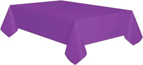 Miniatura 10 de allgala Juego de 12 manteles de plástico premium para mesa, desechables - 54 x 108 pulgadas - Impermeable, resistente a manchas, fácil de limpiar