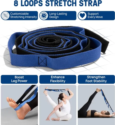 Miniatura 5 de Yes4All Rodillo de espuma EPP de alta densidad con respaldo redondo, rodillo de espuma de ejercicio para yoga, pilates y estiramientos, 12, 18, 24
