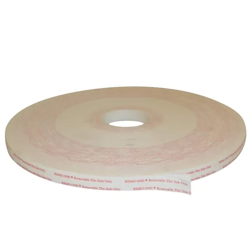 Miniatura 2 de FindTape Remo One Cinta de espuma de doble cara [extraíble/permanente]: 1/2 pulg. x 72 yardas x 1/16 pulg. de espesor (blanco)