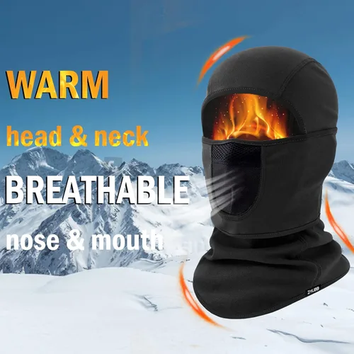 Miniatura 5 de ZMUBB Balaclava Ski Mask with Warm Fleece & Breathable Mesh,Winter Face Mask for Skiing,Snowboarding,Motorcycling