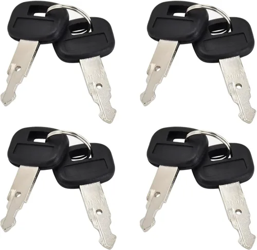 Miniatura 3 de 8 llaves de encendido 459A RC411-53933 RC461-53930 compatibles con excavadora Kubota KX018-4 KX033-4 KX040-4 KX057-4 KX080-3 KX080-4 KX121-2 KX121