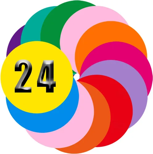 Paquete de 24 pizarras blancas de 11 pulgadas de color seco para marcado de puntos de vinilo removibles, calcomanías de vinilo para pared,