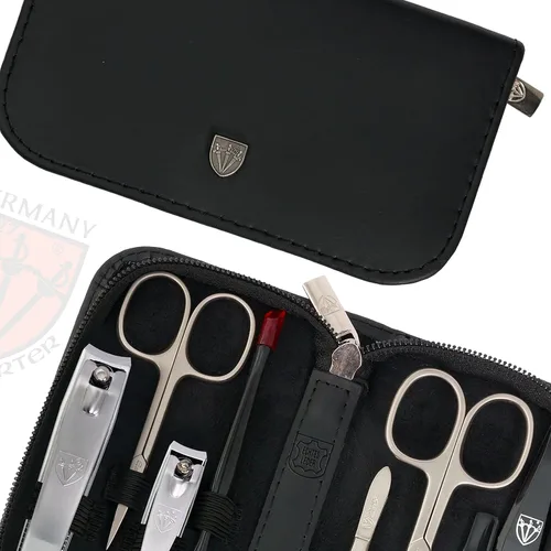 Miniatura 3 de 3 Swords Germany Juego de 8 piezas de manicura y pedicura de calidad de marca para el cuidado profesional de las uñas de los dedos y los pies