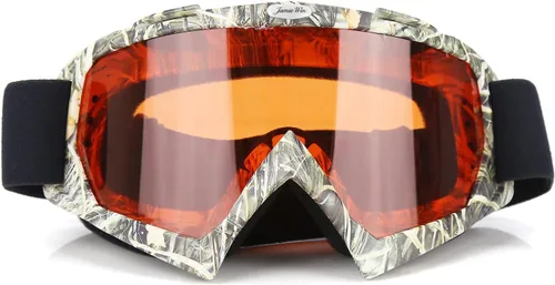 Miniatura 13 de JAMIEWIN - Gafas de motocross ATV para bicicleta de tierra, motocicleta, UTV MX OTG, gafas para carretera fuera de pista, lentes transparentes anti