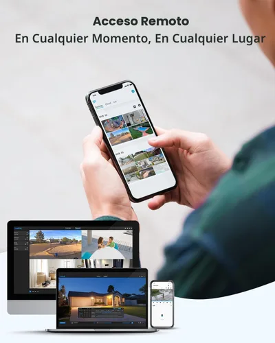 Miniatura 4 de REOLINK Grabadora de video en red de 8 canales para sistema de cámara de seguridad para el hogar, solo funciona con cámara IP REOLINK PoE