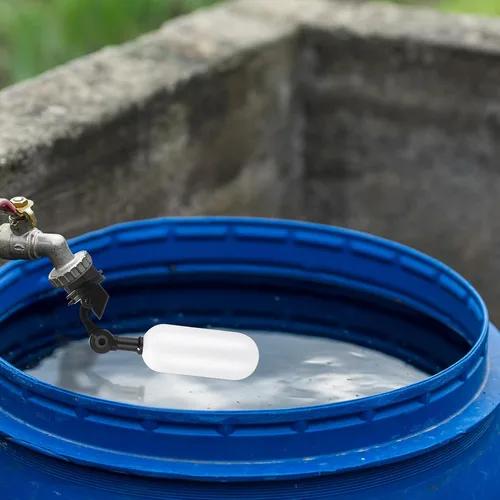 Miniatura 7 de Blulu Paquete de 3 válvulas de flotador, válvula de bola de flotador automática de 1/2 pulgada con brazo ajustable para estanques, canal de agua