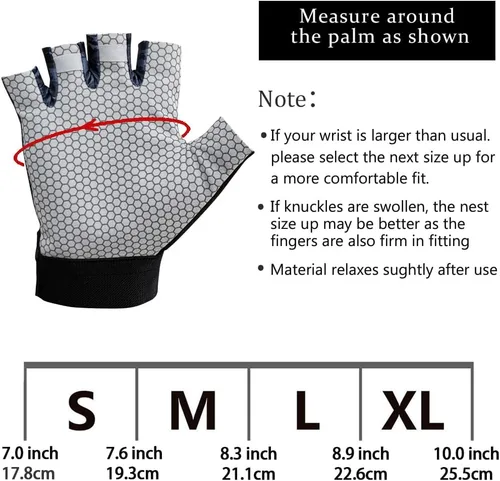 Miniatura 2 de Drasry Guantes de pesca UV sin dedos, protección solar para hombres y mujeres, UPF50+SPF para pesca, kayak, remo, senderismo, navegación, remo