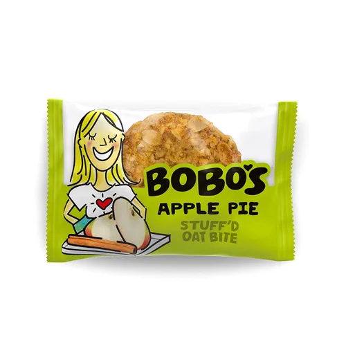 Miniatura 7 de Bobo's Oat Bites Stuff'd - Paquete variado (fresa, mantequilla de maní y gelatina y pastel de manzana), paquete de 30 (bocados de 1.3 onzas), avena