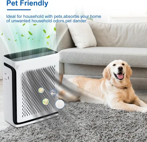 Miniatura 5 de Vital 100S - Filtro de repuesto de absorción de toxinas compatible con Levoit Smart WiFi Vital 100S Air Puri-fier, filtro 3 en 1 y filtro de carbón