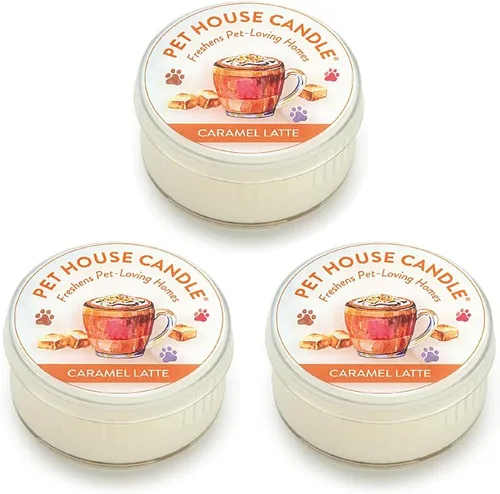 Miniatura 6 de Pet House - Mini velas para olor de mascotas, a base de plantas, velas perfumadas aptas para perros y gatos, té verde lavanda, paquete de 3