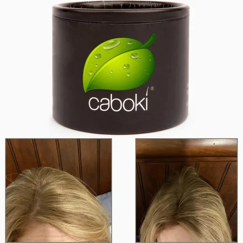Miniatura 10 de Solución para cabello ralo - Fibras totalmente naturales a base de plantas para una apariencia más completa y gruesa. Cubre instantáneamente