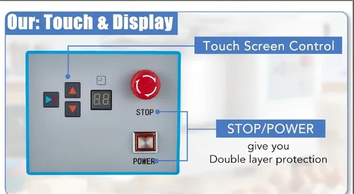 Miniatura 8 de Mezclador comercial de alimentos de 10.5 cuartos Máquina amasadora de masa de doble rotación de 650 W con temporizador de pantalla táctil Tazón