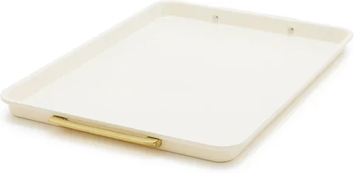 Miniatura 15 de GreenPan Bakeware - Bandeja cuarto de hoja de 13" x 9" pulgadas, bandeja antiadherente de cerámica para hornear, libre de PFAS y BPA, asas doradas