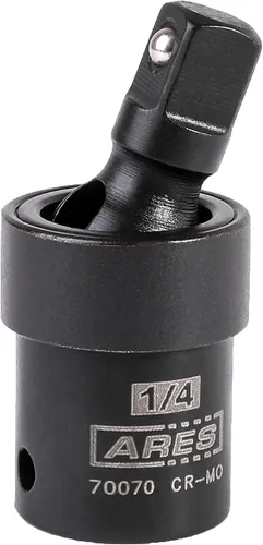 Miniatura 3 de ARES 70070-1/4-inch Drive Impact Universal Joint - Cromo Moly Flexible U-Joint Zócalo Acceso a sujetadores difíciles de alcanzar y cumple
