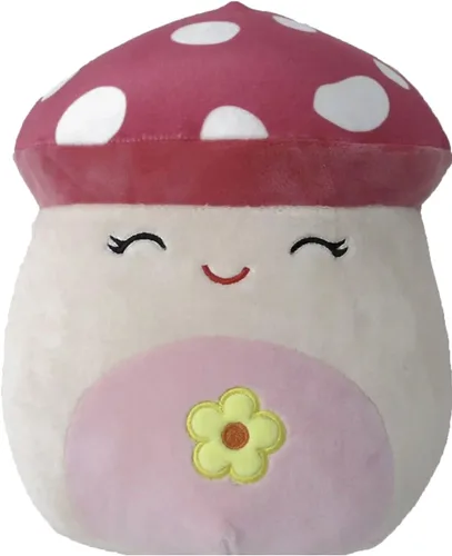 Miniatura 30 de Squishmallow - Almohada coleccionable oficial de Kellytoy Food Squad Postre, colección de animales suaves (8 pulgadas, hongo rosa Randall)
