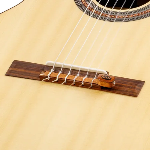 Miniatura 5 de KNA NG-1 Pastilla piezo para guitarra de cuerda de nylon, clásica, flamenca, tono acústico natural, ligera, desmontable, fácil instalación, pasiva