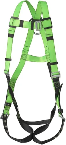 PeakWorks Contractor Series Full Body Safety Harness - CSA & ANSI - Universal Size (Multiple Classes & Leg Buckle Types)
