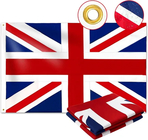 Miniatura 12 de Bandera mexicana de 3 x 5 pies para exteriores, tela Oxford 210D resistente, bandera de México Bandera de México bordada de águila, serpiente