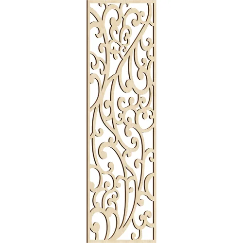 Miniatura 123 de Woodhaven - Paneles de pared decorativos de madera con calado, 9 3/8 pulgadas de ancho x 24 3/8 pulgadas de alto x 1/4 de alto, aliso