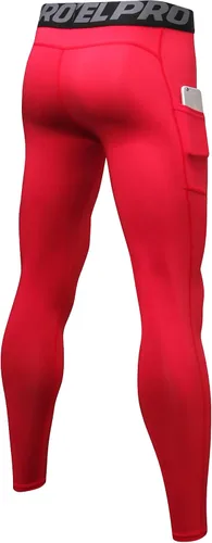 Miniatura 67 de SPVISE Pantalones de compresión para hombre, leggings para deportes, gimnasio, mallas atléticas frescas y secas, capa base para correr, fútbol
