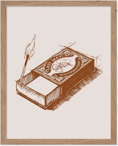 Miniatura 44 de Poster Master Póster de You've Yeed Your Last Haw - Impresión retro de vaquero marrón - Arte occidental - Arte moderno - Arte del salvaje oeste