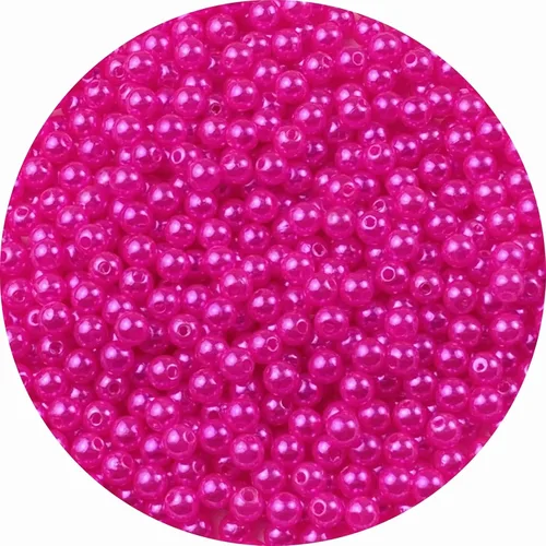 Miniatura 27 de Perlas de cuentas, 4000 piezas de cuentas de perlas de 3 mm redondas para llaveros, pulseras, collares, llaveros, joyería, manualidades, decoración