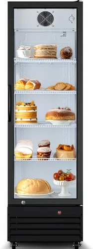 Miniatura 9 de BODEGA BODEGACOOLER - Refrigerador comercial de bebidas de 9 pies cúbicos con puerta de cristal, refrigeradores de bebidas para exhibición