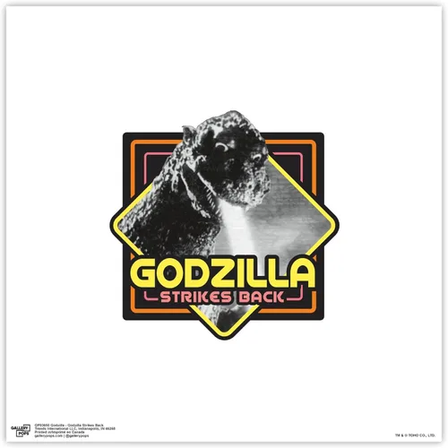 Miniatura 10 de Trends International Gallery Pops Godzilla - Póster de pared de Godzilla Strikes Back, 12.00 x 12.00 pulgadas, versión de marco blanco