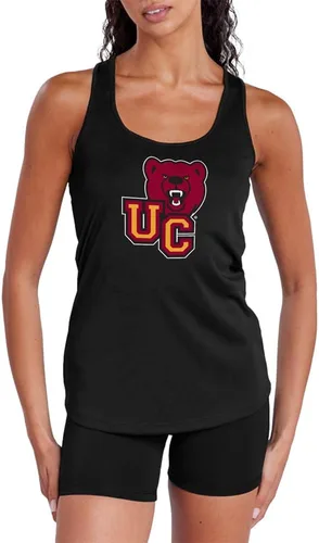 Miniatura 44 de Camiseta deportiva sin mangas oficial de NCAA Collegiate para mujer, con espalda cruzada, colección con logotipo primario