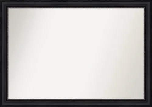 Miniatura 267 de Amanti Art Espejo personalizado, espejo de baño negro Astor, espejo de pared o espejo de tocador de baño sobre el fregadero (25 x 25 pulgadas)