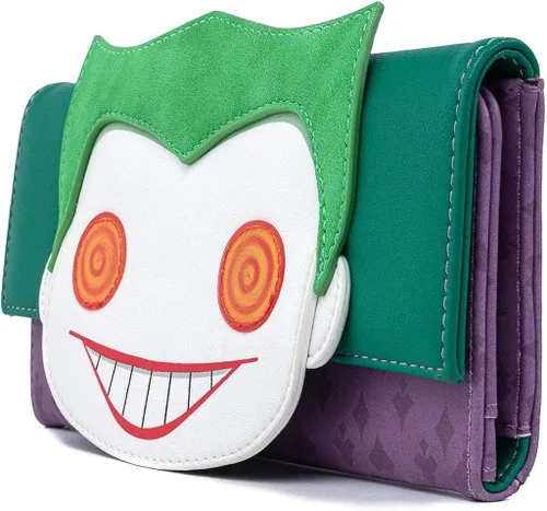 Miniatura 2 de DC Joker Eyes - POP by Loungefly Wallet