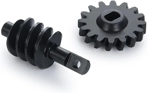 MORLORDY Engranaje de gusano diferencial de los engranajes de sobremarcha de acero de RC 16T para SCX24 actualizaciones 1/24 piezas de coche de la