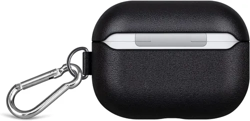 Miniatura 3 de Lopie Serie Hecha a Mano Funda de Cuero para AirPods Pro con Llavero, Completamente Envuelta con Cuero de Grano Completo Funda Protectora