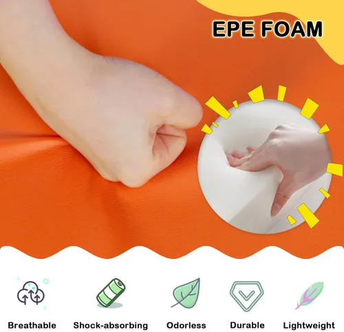 Miniatura 6 de TODEFULL Bloques de escalada de espuma de 10 piezas, juguetes de escalada suaves para niños pequeños, gimnasio ligero de escalada para bebés, juego