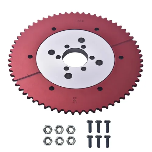 Miniatura 16 de Piñón dividido universal de cadena 35 de 53T con adaptador para Predator 212cc 196cc 79cc Go Kart Mini Bike CT200U-EX CT200U BT200X CT100U MB200