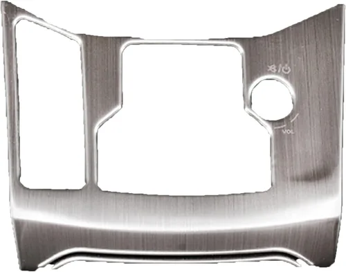 Miniatura 3 de Adhesivo decorativo de acero inoxidable para Mazda CX-5 2017 2018 2019 2020 2021 2022 LHD (negro cepillado)