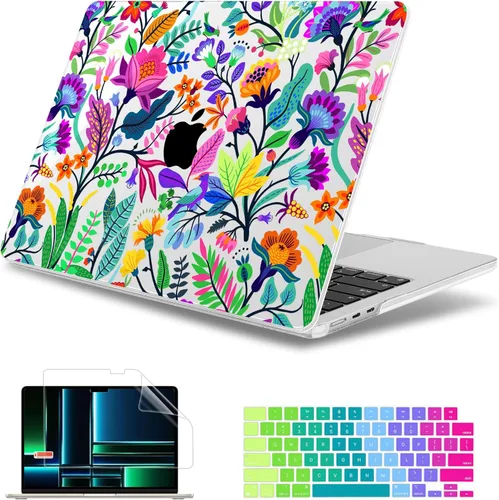 Miniatura 35 de May Chen para M4 MacBook Air de 13.6 pulgadas Funda 2025 2024 2023 2022 Modelos: A3240 A3113 M3 A2681 M2, Carcasa de plástico rígido para MacBook