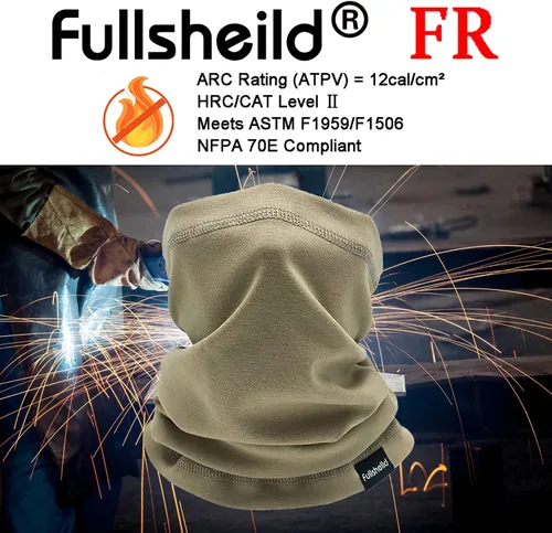 Miniatura 3 de Fullsheild FR - Máscara facial resistente al fuego, cubierta completa, polaina para el cuello, para soldar, caza, ejército, trabajo militar