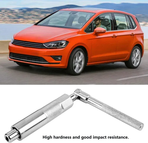 Miniatura 6 de Aramox Llave de amortiguador trasero para automóvil, juego de herramientas de extracción de amortiguadores hexagonales para reducción de velocidad