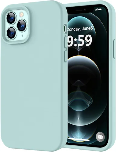 Miniatura 96 de LOVE 3000 Compatible con Funda para iPhone 15, [Cámara de Cobertura Completa de Silicona Suave] [Protección contra Caídas de 8 pies], Forro de Negro