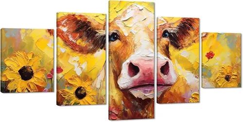 Miniatura 68 de 5 piezas de pintura sobre lienzo ardiente de fénix dibujado en estilo heráldico fuego fénix arte de pared vintage impresiones obras de arte arte