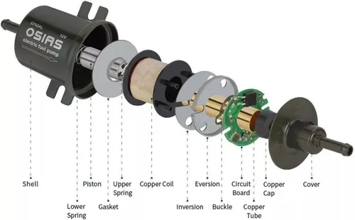 Miniatura 9 de presión baja en línea diesel eléctrica diesel HEP02A E8012S 4-7PSI de la bomba de combustible 12V