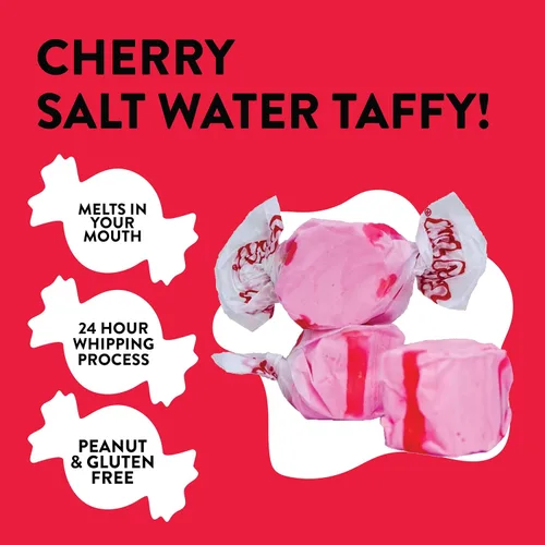 Miniatura 3 de Taffy Town Saltwater Taffy, Banana Split, 1.13Kg (2.5Lb)