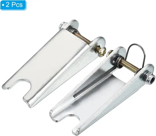 Miniatura 3 de PATIKIL Kit de pestillo de seguridad de gancho de 2.5 pulgadas, paquete de 2 piezas de repuesto de enganche de receptor de remolque de metal