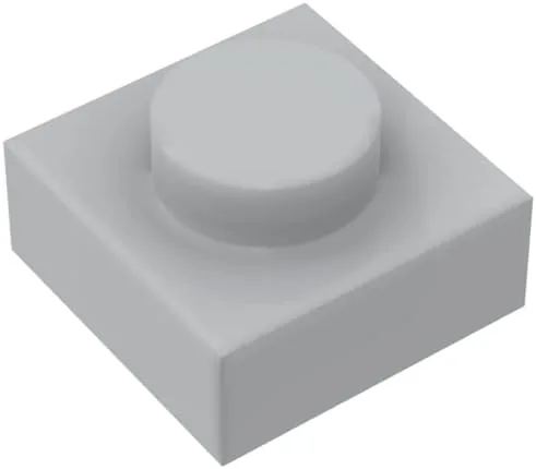 Miniatura 3 de Bloque de placa clásico a granel de 1 x 1, placa de construcción negra de 100 piezas, compatible con piezas y piezas 3024, 100% compatible con todas