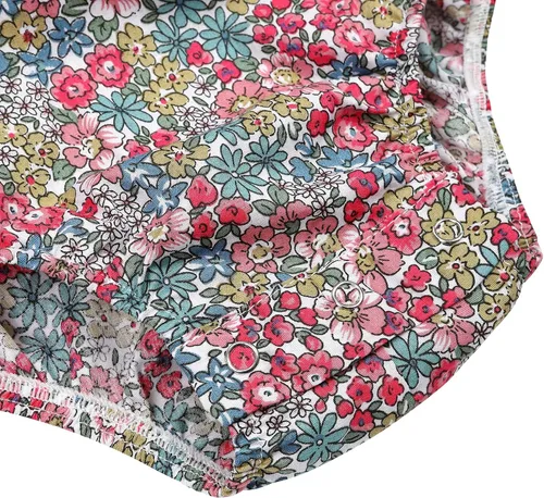 Miniatura 7 de Peleles de algodón con volantes para bebé, ropa de primavera y verano, overcross
