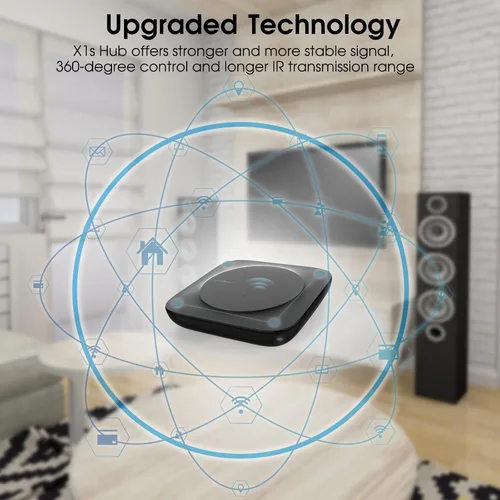 Miniatura 9 de SofaBaton X1S - Mando a distancia universal con concentrador y aplicación, control remoto universal inteligente todo en uno con actividades