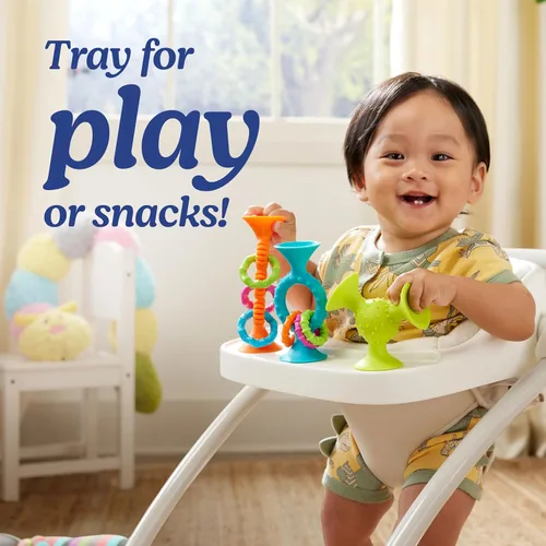 Miniatura 6 de Graco Jumpstart 4 en 1 - Saltador y Brincador Ajustable para Actividades Infantiles, Columpio Versátil para Bebé, Asiento de Piso y Silla para Niños