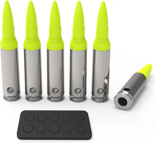 Miniatura 10 de Artemis Tapas de Seguridad Rondas de Entrenamiento Simuladas Reutilizables Múltiples Estilos con Peso Cercano al Real para Práctica de Fuego en Seco